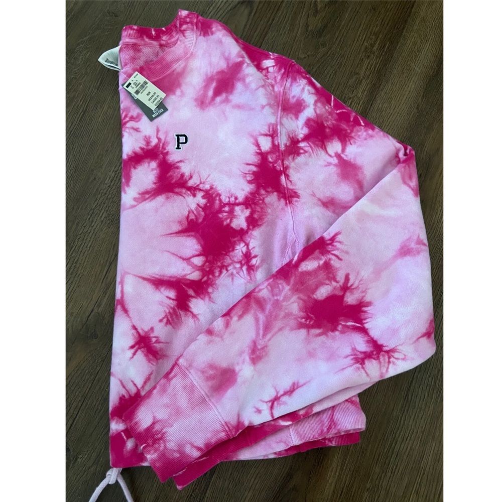 PINK Tie-Dye crop